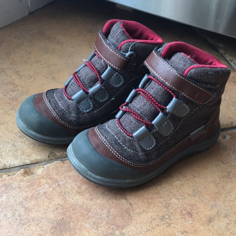 Toddler boy waterproof boots